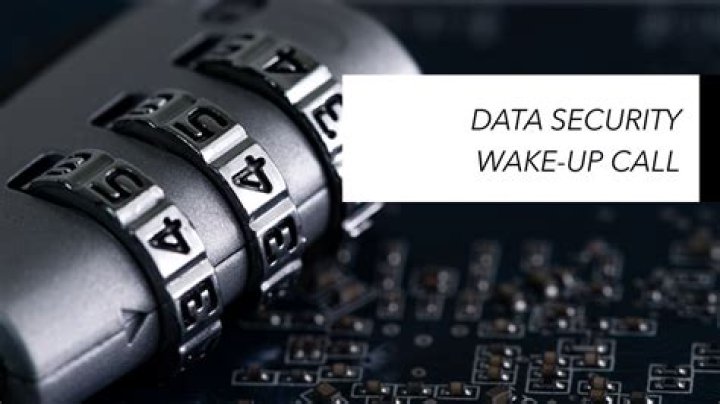 A Wake-up Call For Data Security
