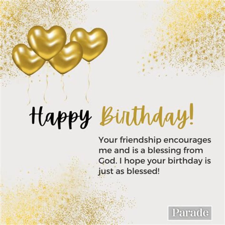 Christian Happy Birthday Message To A Friend