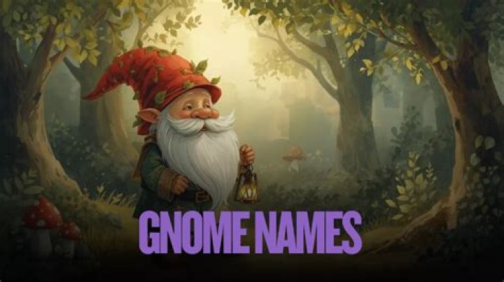 Halloween Gnome Names