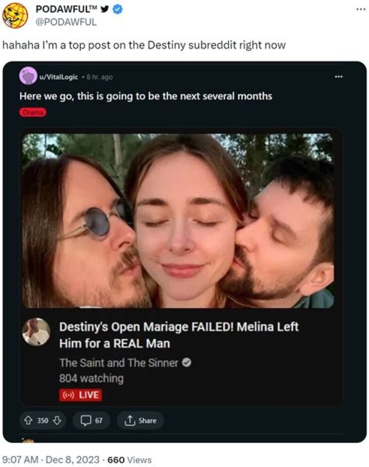 How Did Destiny Meet Melina