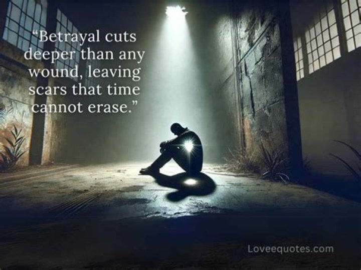 Hurt Betrayal Quotes