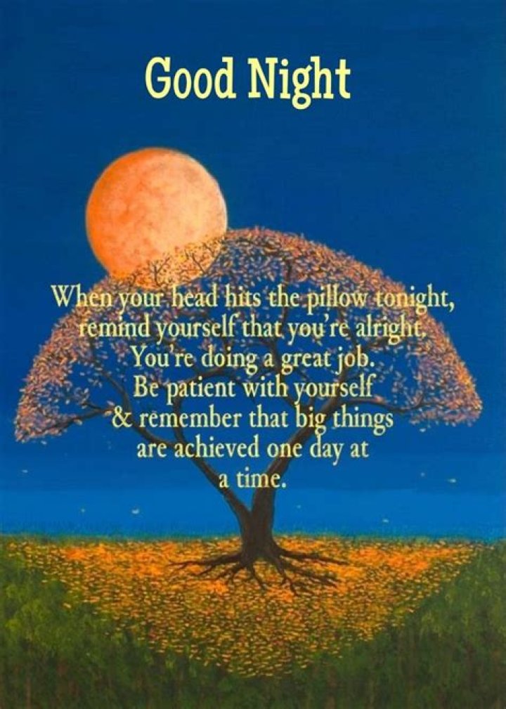 Inspirational Good Night Messages