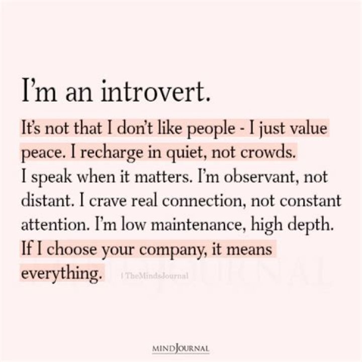 Introvert Quotes