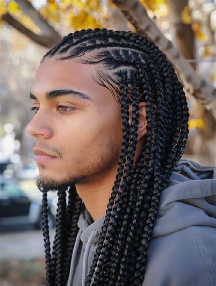 Long Braids Men