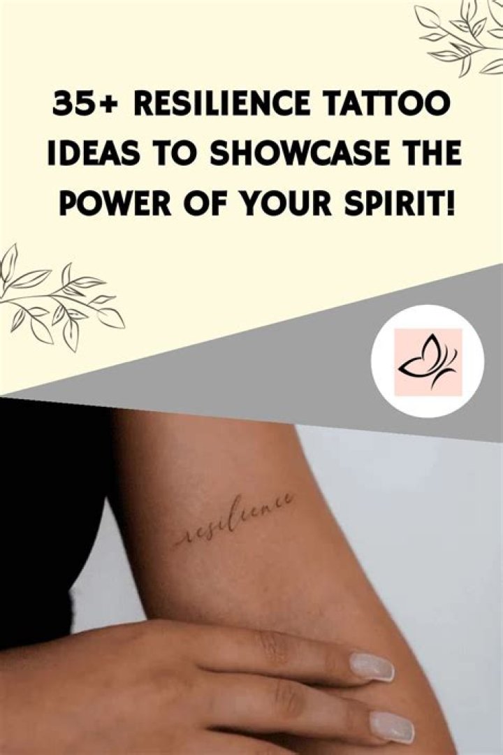 Meaningful Resilience Tattoo