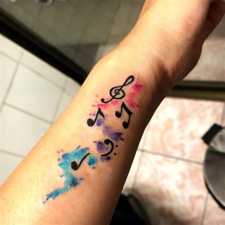 Music Note Tattoo Ideas