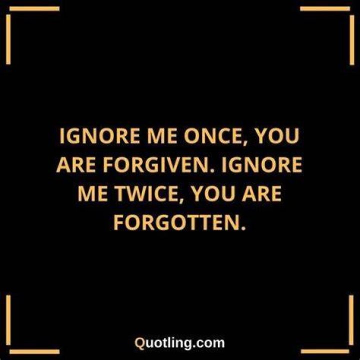 Quotes Ignore Me