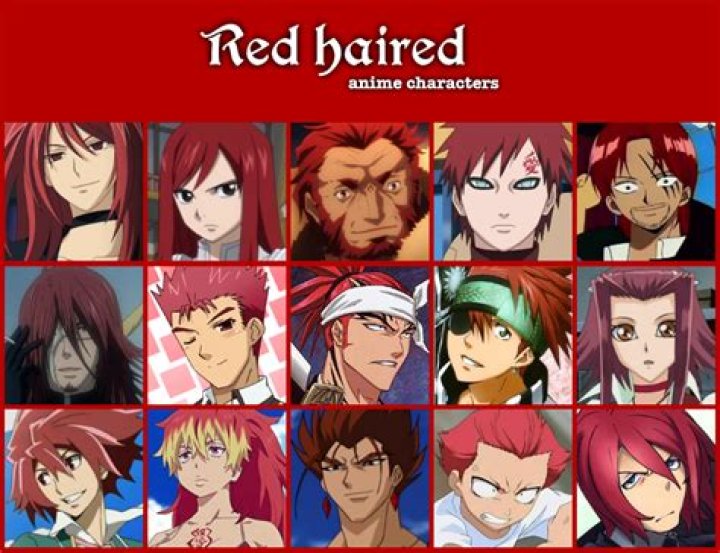 Short Red Haired Characters